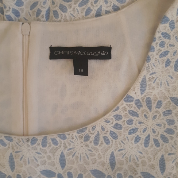 Chris McLaughlin daisy lace dress sz 14 - Picture 7 of 11